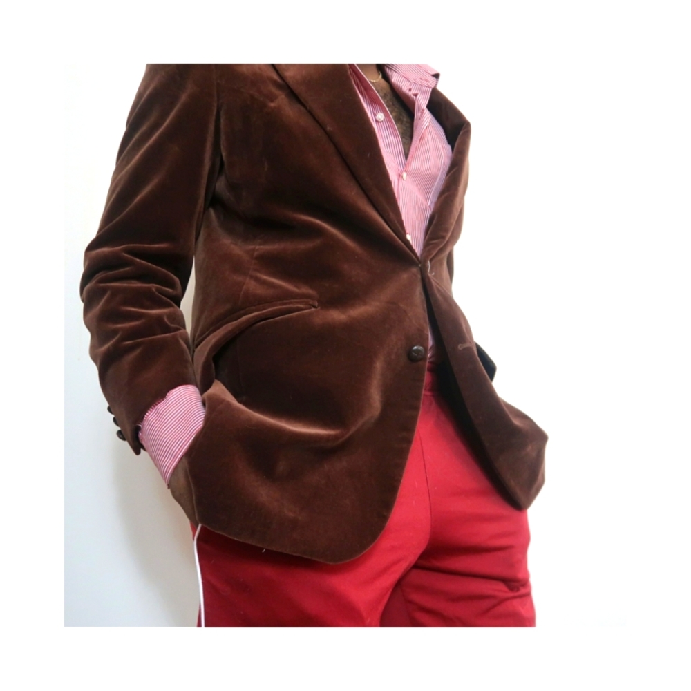 Brown Suede Blazer